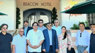 امریکی ریاست فلوریڈ ا کے شہر میامی میں سپیکر پنجاب اسمبلی ملک احمد خان کے اعزاز میں میاں طاہر اسماعیل کا استقبالیہ