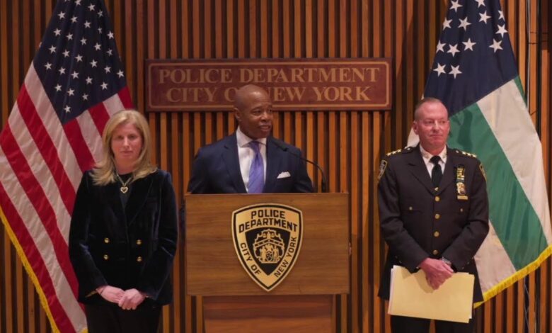 نیویارک سٹی کے مئیر ایرک ایڈمز