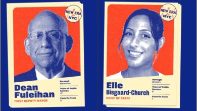 زوہران ممدانی کے مطابق ان کی انتظامیہ میں ڈین فلو ہین فرسٹ ڈپٹی مئیر جبکہ ایلی بسگارڈ چرچ ، چیف آف سٹاف ہوں گی