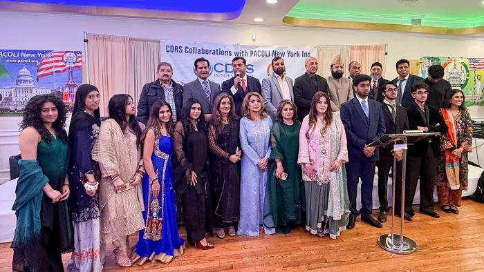 نیویارک میں ’پاکولی ‘ اور ’سی ڈی آر ایس ‘کے زیر اہتمام پاکستان کے سیلاب متاثرین کےلئے فنڈ ریزنگ ڈنر
