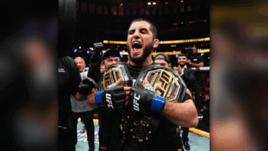 اسلام مخاشیف نے میڈیسن اسکوائر گارڈن میں تاریخ رقم کر دی، ورلڈ چیمئین بن گئے