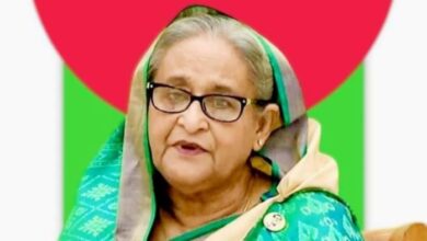 بنگلہ دیش کی سابق وزیر اعظم شیخ حسینہ واجد