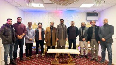 ”ون نیشن “تنظیم کے عہدیداروں کا اعلان اور تقریب حلف برداری