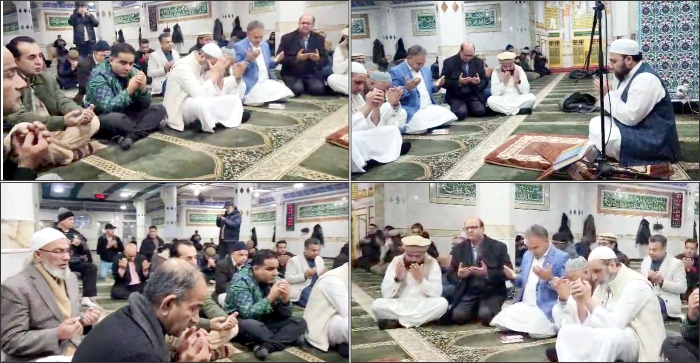 Rasam e Qul offered for the late father of Sadia Taqi at Makki Masjid Brooklyn, New York