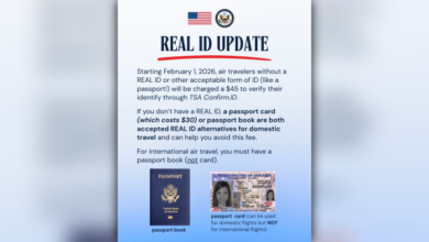 یکم فروری 2026 سے بغیر رئیل آئی ڈی سفر کرنے والوں مسافروں کو فیس ادا کرنا ہو گی