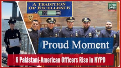 نیویارک پولیس ڈیپارٹمنٹ میں ایک سال میں دو بار ترقی حاصل کرنے والے پاکستانی امریکن آفیسرز سمیت دیگر کی ترقیاں ، کائنات اسلم ڈیٹیکٹو بن گئیں