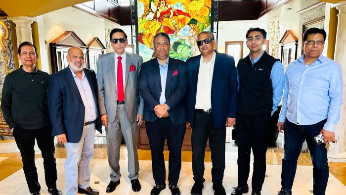 پاکستانی امریکن بزنس شخصیت سیدعلی کرمانی کا سہیل وڑائچ کے اعزاز میں استقبالیہ