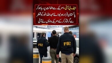 ایف بی آئی ، امریکہ سے ضمانت پر رہا ہو کر پاکستان فرار ہونیوالے عبداللہ انور کو قطر سے گرفتار کرکے امریکہ واپس لے آئی