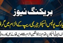 نیویارک پولیس ڈیپارٹمنٹ کا انسپکٹر جیریمی ریپ کے الزام میں گرفتار
