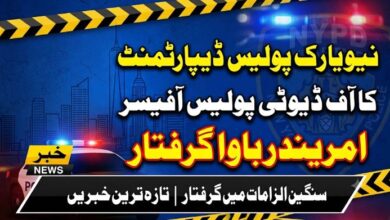 نیویارک پولیس ڈیپارٹمنٹ کا آف ڈیوٹی پولیس آفیسر امریندر باوا گرفتار
