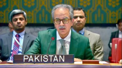 جی ایس ایف (GSF) کی بروقت تعیناتی اور غیر قانونی اسلحے کی ترسیل روکنے کے لیے موثر اقدامات پر زور، سفیر عاصم افتخار احمد کا اقوام متحدہ میں خطاب