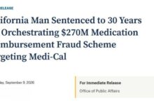 کیلیفورنیا میں 270 ملین ڈالر کے میڈی کیڈ فراڈ کے ماسٹر مائنڈرچرڈ رینڈل کو 30 سال قیدکی سزا